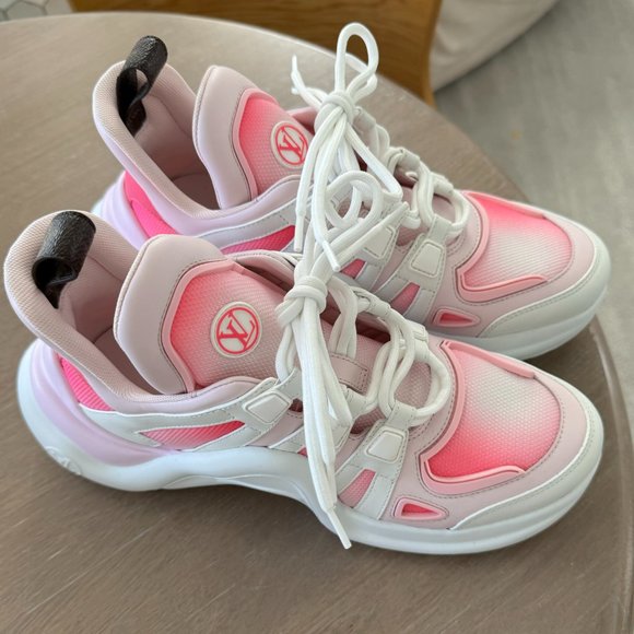 Louis Vuitton Archlight Sneaker Pink/White - Picture 6 of 10
